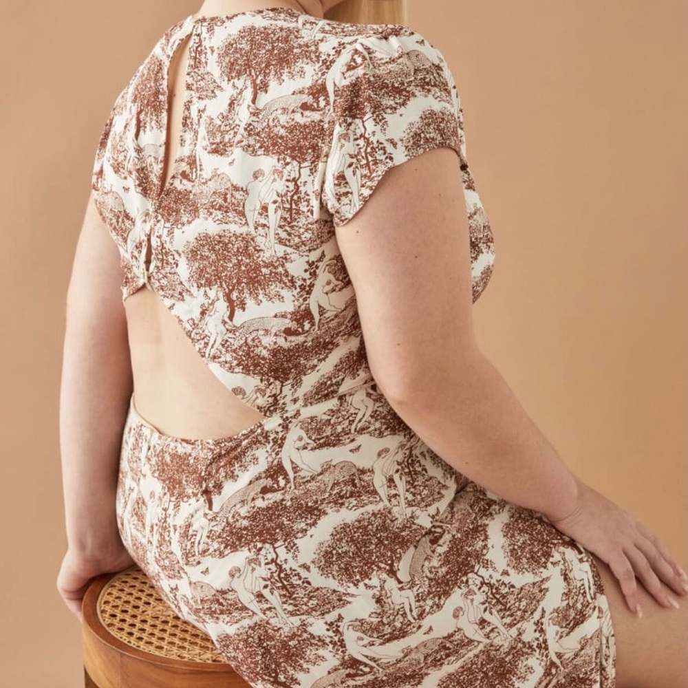 Reformation dress Gavin dress extended size